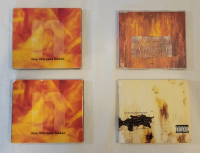 Nine Inch Nails CD Lot [4] – Broken & Downward Spiral Digipaks - Image 1 of 4