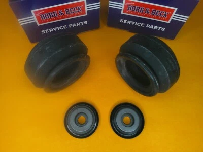 FORD ESCORT Mk3 Mk4 (1980-90) STRUT TOP MOUNTS PAIR - BORG N BECK - Image 1 of 3
