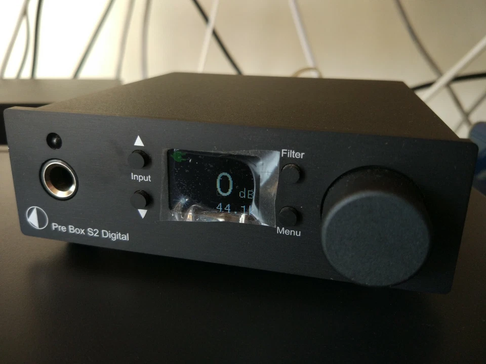 PRO-JECT PRE BOX S2 DIGITAL NERO PRE-DAC-AMPLIFICATORE CUFFIA - Immagine 1 di 1