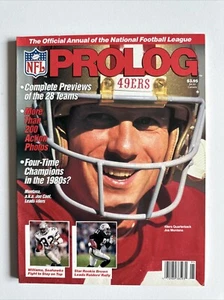 Revista NFL PROLOG 1989 - JOE MONTANA San Francisco 49ers - Imagen 1 de 12