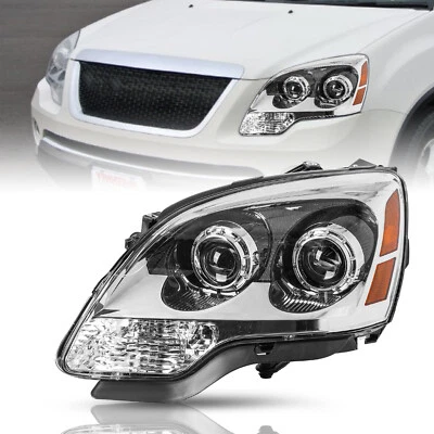 Conjunto de faros halógenos de fábrica para proyector GMC Acadia 2007-2012 lado izquierdo Foto 1 de 4