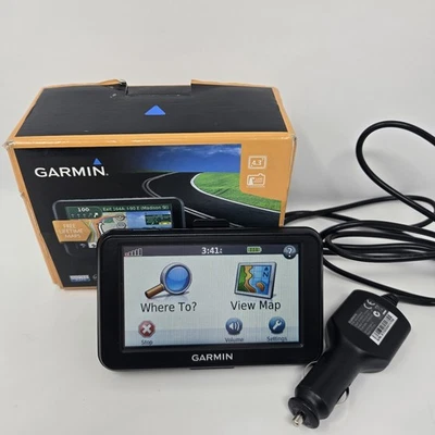 Garmin Nuvi 40 LM GPS Car Navigation Unit  Tested & Works FREE LIFETIME MAPS - Image 1 of 4