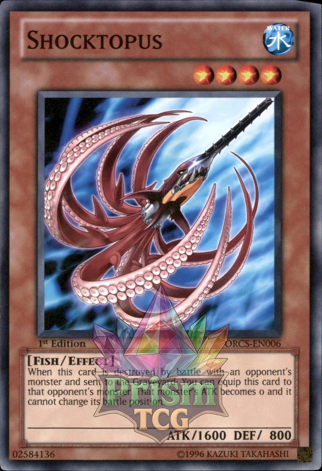 1st Ed Shocktopus ORCS-EN006 Yugioh - Image 1 of 1