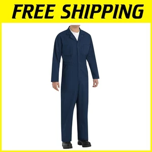 Men's Twill Coverall for Easy Movement - Picture 1 of 6