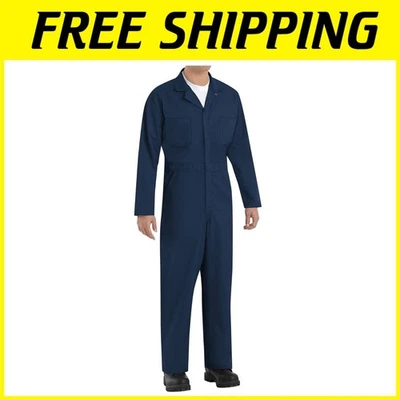 Men's Twill Coverall for Easy Movement - Image 1 of 4