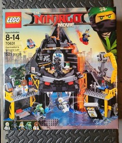 LEGO The Ninjago Movie 70631: Garmadon's Volcano Lair, New & Sealed, Retired Set