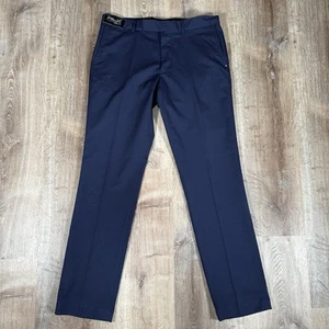 NEW RLX Ralph Lauren Mens 32x32 Chino Golf Pants Polyester Pleated - Picture 1 of 6