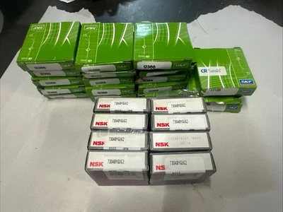 Torno CNC Mazak SKF/NSK Rodamientos Kil Brg-Kit-2 Lote Surtido Sellos de Aceite Etc.  Foto 1 de 4