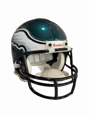 Vintage Philadelphia Eagles NFL Riddell 3 5/8 Mini Football Helmet - W/ Tag - Image 1 of 4