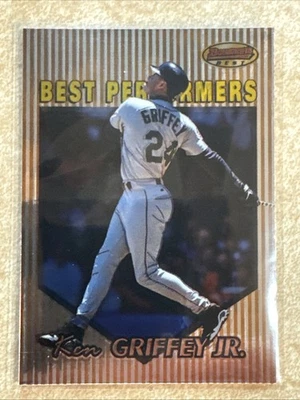 Bowman’s Best Ken Griffey Jr. Best Performers #86 Seattle Mariners 1999 Foto 1 de 2