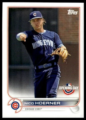 2022 Topps Opening Day Nico Hoerner #147 - Image 1 of 2