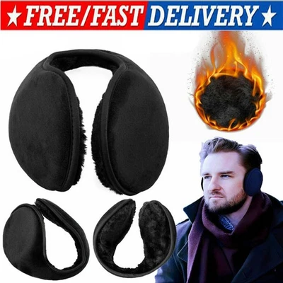 Ear Muffs Winter Ear warmers Fleece Earwarmer Men Women Behind the Head Band lot - Image 1 of 4