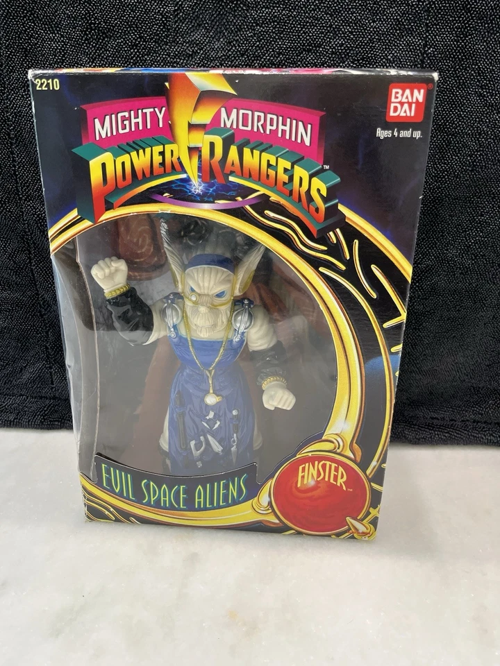 Figura Bandai 1993 Mighty Morphin Power Rangers Finster Evil Space Aliens Foto 1 de 1