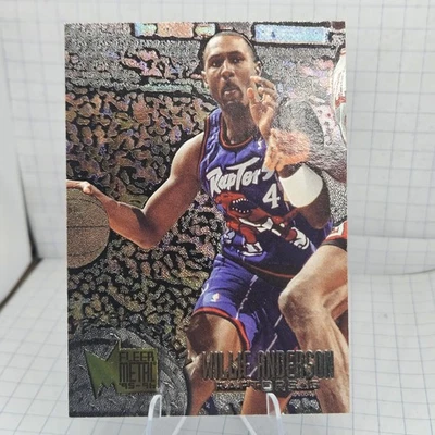 1995-96 Fleer Metal Expansion WILLIE ANDERSON #196 Toronto Raptors - Image 1 of 2