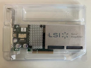 LSI Logic MegaRaid 8110-4i SSD 200GB PCI Express 3.0 x8 LP RAID Card adapter - Afbeelding 1 van 2