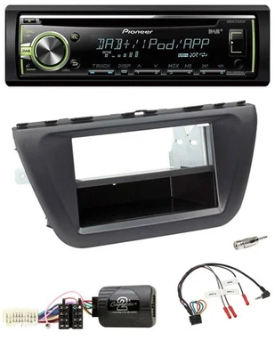 Pioneer DAB USB MP3 Lenkrad CD Autoradio für Suzuki SX4 (ab 2013) - Bild 1 von 4