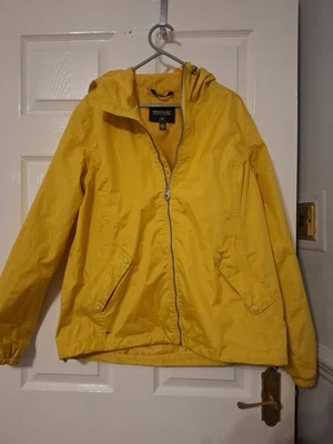 Regatta Great Outdoors Yellow Raincoat Parka Waterproof Womens Size 12 Hooded - Image 1 of 4