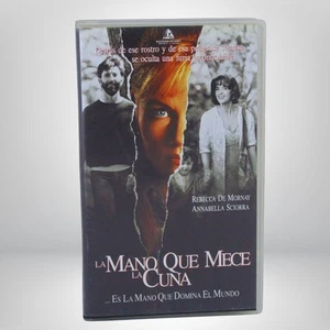 VHS La Mano que Mece La Cuna (1992) Rebecca de Mornay PAL Cinta Castellano - Imagen 1 de 4
