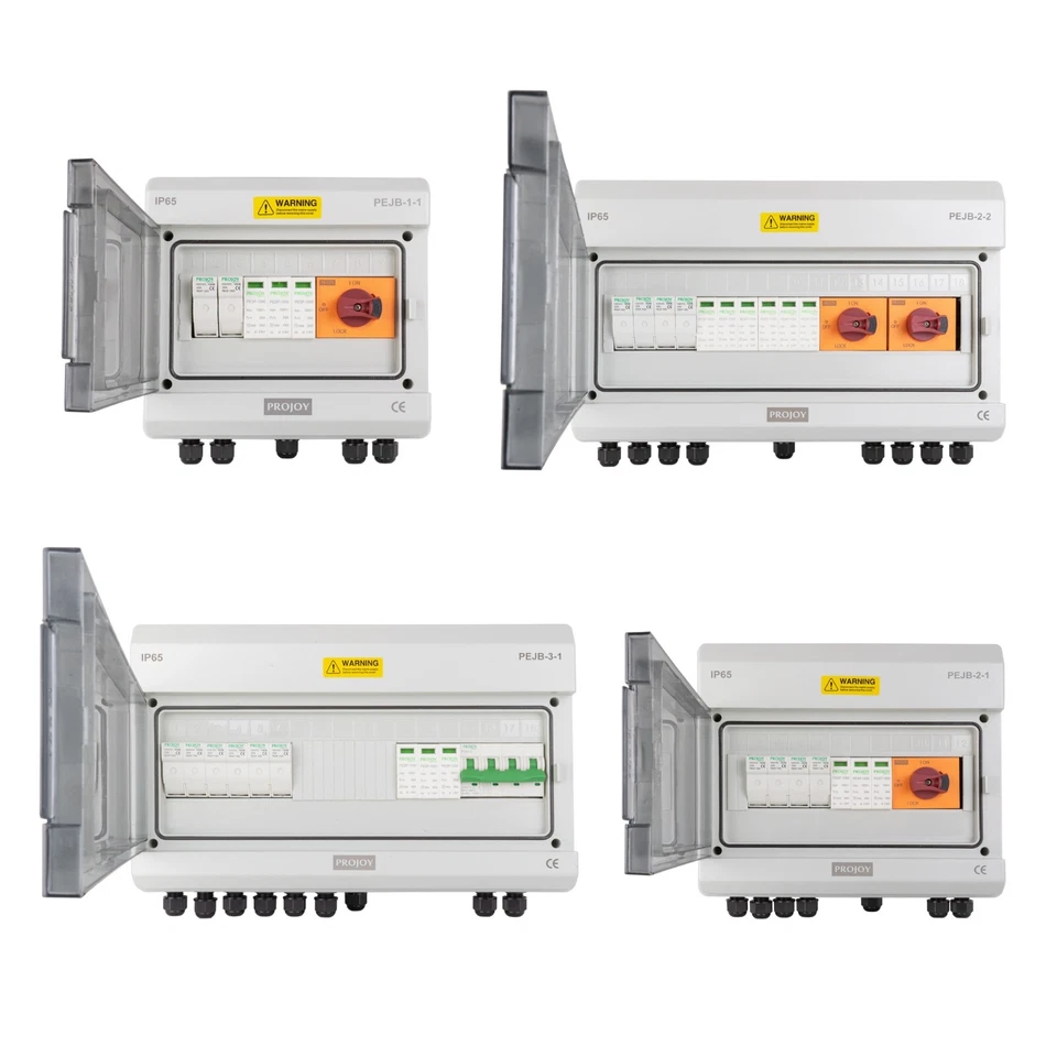 DC Solar Anschlusskasten Überspannungsschutz PV Photovoltaik Trennschalter 32A