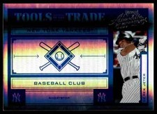 2004 Playoff Absolute Memorabilia Tools of the Trade Blue Spectrum Derek Jeter