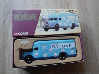 CORGI Collection Heritage 72001 Bernard Type 110 Fourgon DANONE Neuf en Boite - Photo 1/3