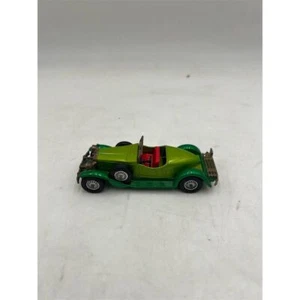Vintage 1974 Matchbox Y-14 1931 Stutz Bearcat Diecast Car Green Red Interior - Picture 1 of 5