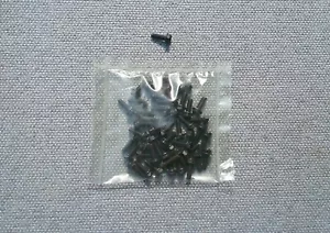 SECHSKANTSCHEIBENSCHRAUBEN 8-32 X 1/2 ZOLL (50 STÜCK) ELOXIERT SCHWARZ HERGESTELLT IN DEN USA NEU - Bild 1 von 1