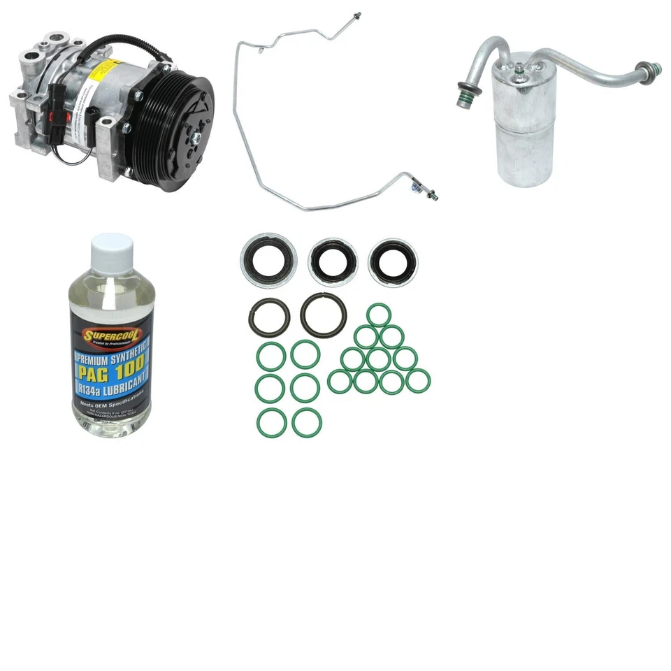 Kit de compresor de aire acondicionado UAC para Dodge Ram 3500 1998-2002 Foto 1 de 1