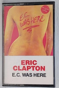 Eric Clapton in Concert - E.C. WAS HERE Cassette 1975 Polygram Records Vintage - Imagen 1 de 10