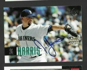 2006 Upper Deck JEFF HARRIS Signed Card autograph MARINERS USF DONS