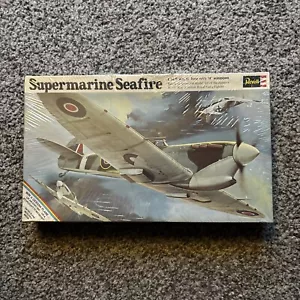 Revell H-294:200 Supermarine Seafire Airplane Kit Vintage Factoy Sealed box - Picture 1 of 3