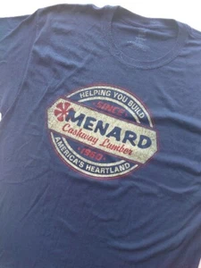 HANES Comfort Blend Graphic Print T-shirt Blue XL - Picture 1 of 4