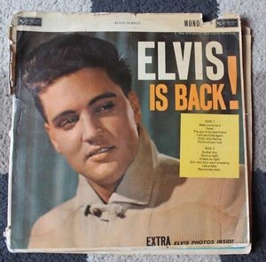 ELVIS PRESLEY Elvis is Back 12" Vinyl LP Record Gatefold RD-27171 RCA Mono 1960 - Picture 1 of 7