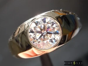 1.90ct K (Strong Blue) Diamond Ring R9246 Diamonds by Lauren - Picture 1 of 7