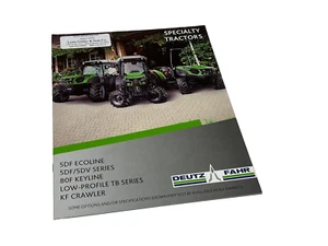 Deutz Fahr Spezialtraktor Prospekt 2020 - Bild 1 von 1