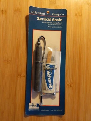 Little Giant 599002 Model SA-1 Aluminium Pumps Sacrifical Anode - Image 1 of 2