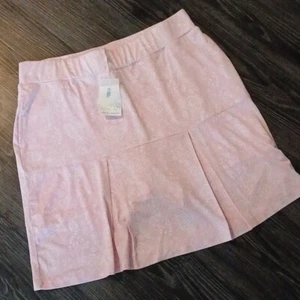 Sport Haley Soft Pink Floral Tennis Pickleball Skort NWT M - Picture 1 of 14