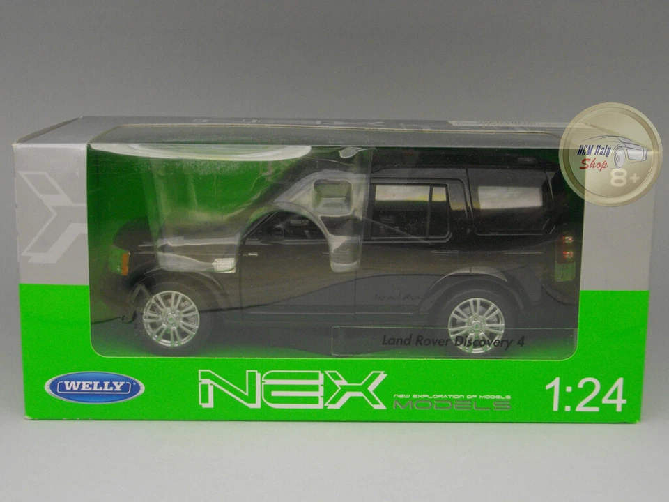 Land Rover Discovery 4 - Welly 1:24 - WE24008BK - Immagine 1 di 1