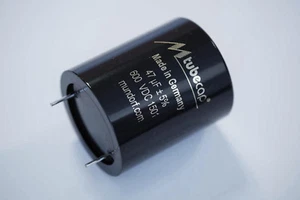 1 Paar/ 1 pair 47uF-600V Mundorf Tubecap-TCAP PP film capacitor print /PCB - Picture 1 of 2