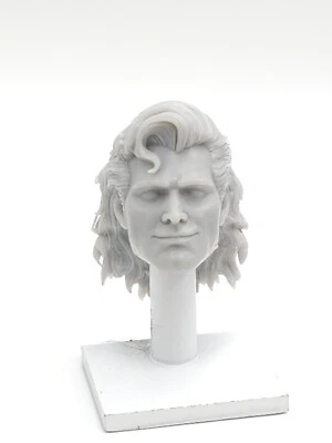 Impresión 3D SUPER HÉROE HOMBRE PELO LARGO Cabeza 1:10 7" LEYENDAS DC MULTIVERSO Escala Foto 1 de 2