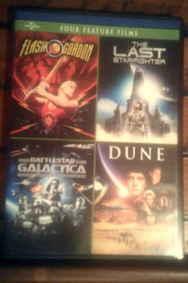 Flash Gordon/The Last Starfighter/Battlestar Galactica/Dune (DVD, 2012) - Image 1 of 1