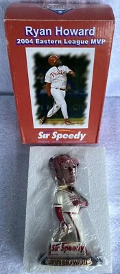 Ryan Howard 2004 Jugador Más Valioso de la Liga Oriental Bobblehead ~ Leer Fightin Phils ~ en CAJA Foto 1 de 4