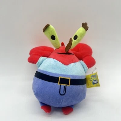 Spongebob Squarepants Mr. Krabs Stuffed Plush Toy 2023 Viacom - Image 1 of 3