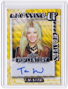 Tara Reid 2023 Leaf Pop Century Gold Autograph Card # 1/1 - Signature Auto