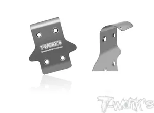 TO-235-MBX8R T-Works Skid Plate Anteriore in Acciaio per Mugen MBX8R (1) - Foto 1 di 1