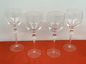 LENOX CRYSTAL -- ARIA -- WINE GOBLETS (4) - Picture 1 of 3