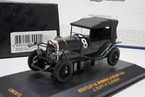 IXO MODELS - BENTLEY SPORT 3L WINNER LE MANS 1924 - 1/43 SCALE MODEL CAR LMC012 - Picture 1 of 8