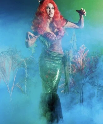 Mermaid Zombie Costume Size Small By Party King Fairytale Zombies - Image 1 of 4