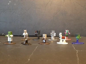 Jada Toys Minecraft Dungeons Nano Metalfigs Figuras 18 MINI FIGURAS LOTE DE METAL - Imagen 1 de 2