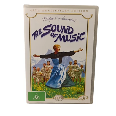 The Sound of Music 40th Ann. Edt DVD Drama Romance Vontrap Family Music Military - Image 1 of 4